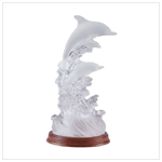Collect Frost Color Dolphins Figurine at 30% Discount